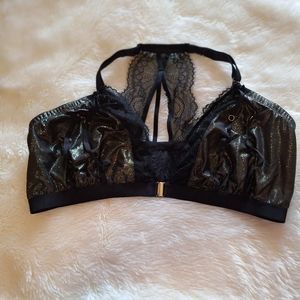 Torrid 36DD black lace cami bralette